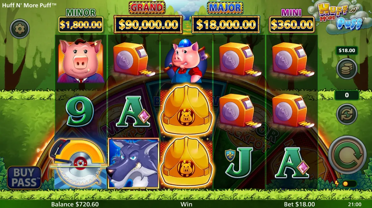 Huff N' More Puff Slot